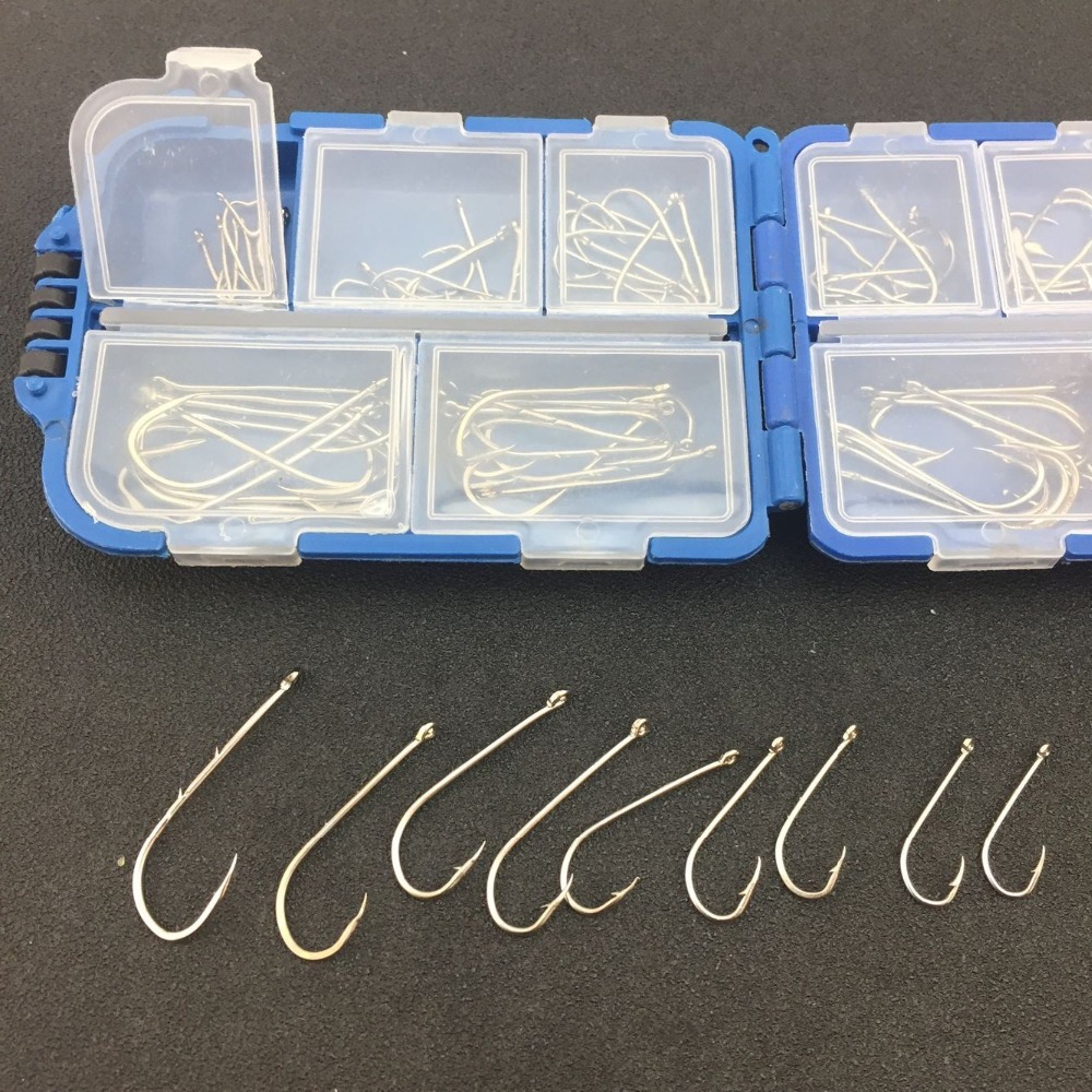 100pc   η ƿ O & shaughnessy fishhook   ũ Ʈ ũ Long Barbed Shank Baitholder/100pc Fishing Hook Stainless Steel O&shaughnessy fish